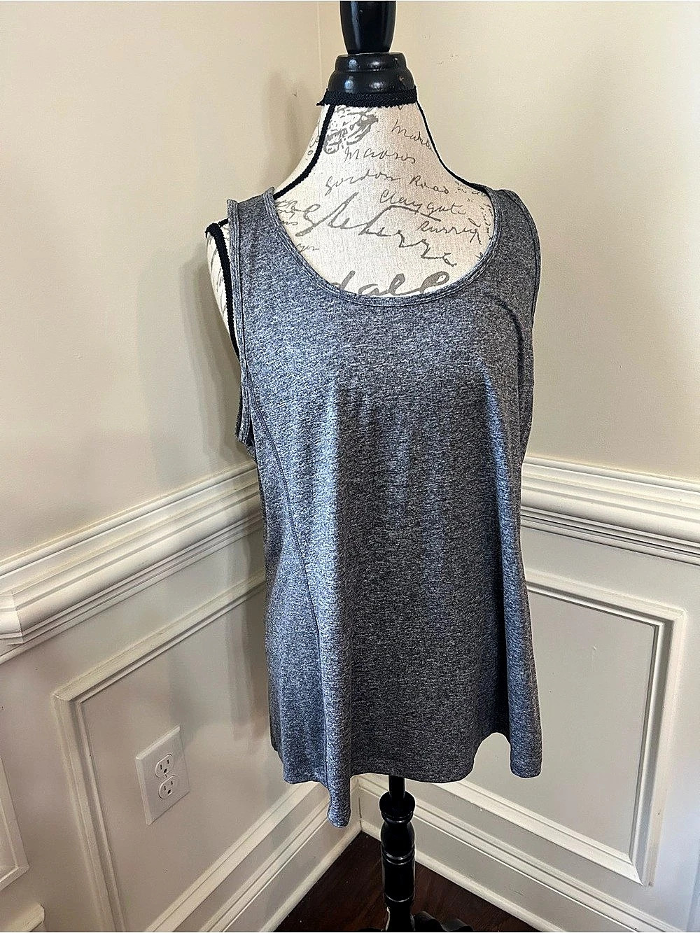 Old Navy Gray Sleeveless Top XXL Tall Like New